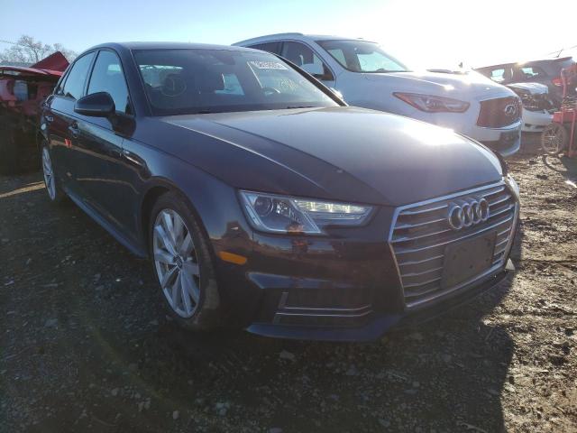 AUDI A4 PREMIUM 2018 with VIN WAUDNAF40JA017408 - Photo from auction
