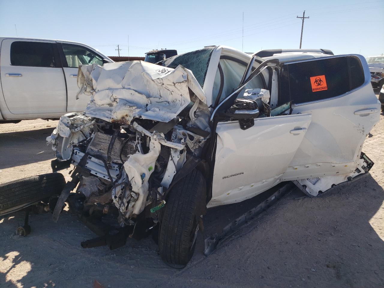 Photo 10 from auction – 2021 GMC ACADIA SLT with VIN 1GKKNML42MZ113759