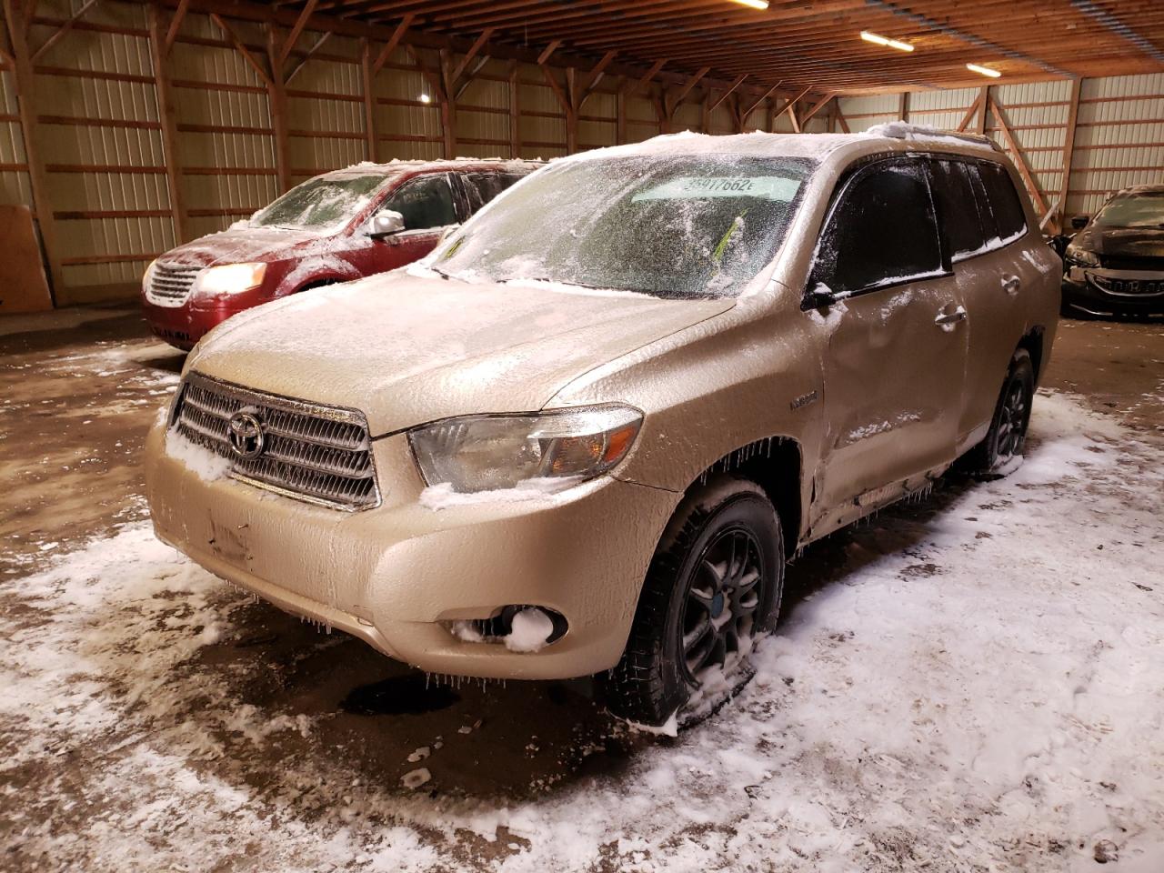 Photo 2 from auction – 2009 TOYOTA HIGHLANDER with VIN JTEEW41A292032643