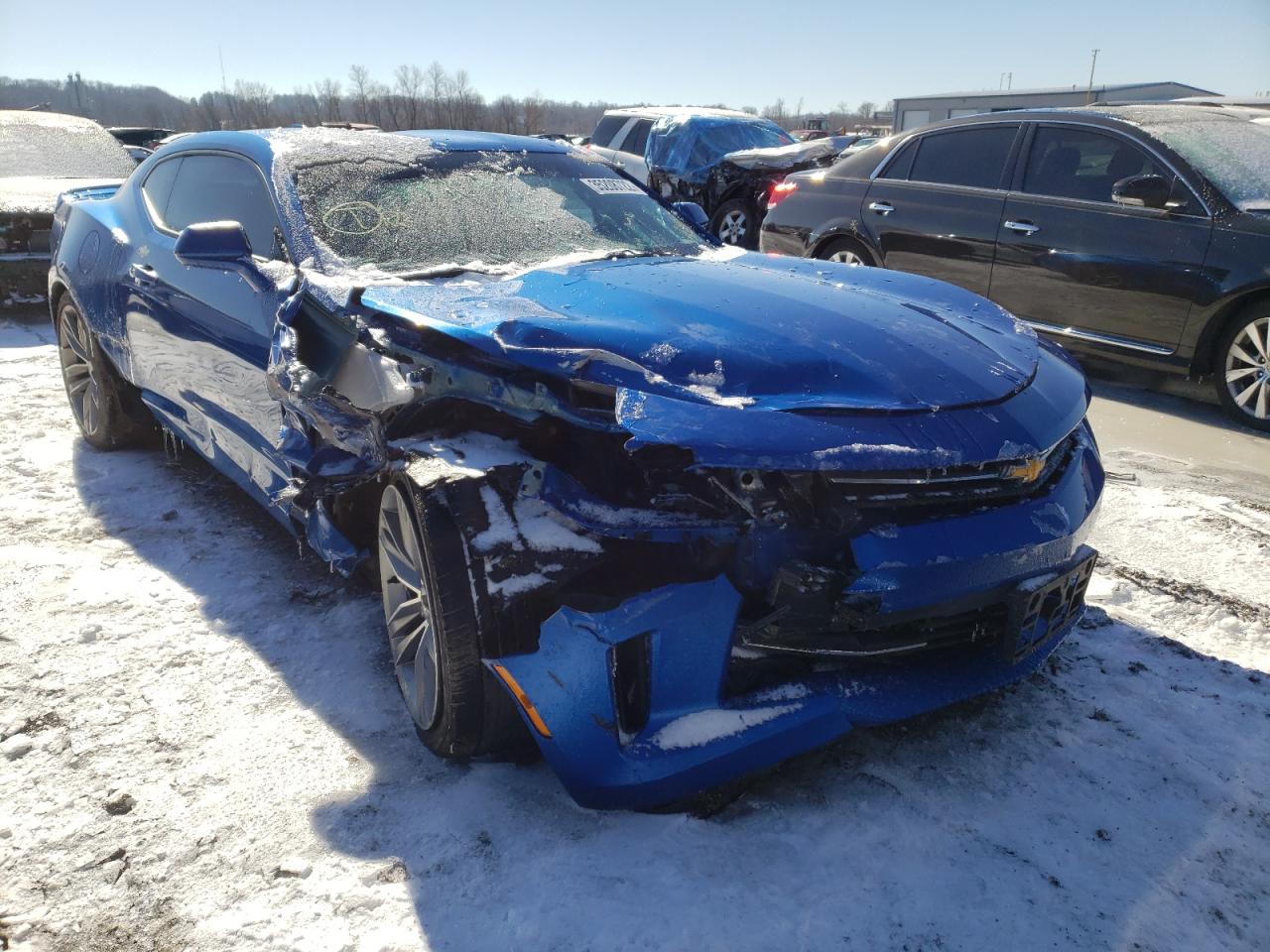 CHEVROLET CAMARO LT 2017 with VIN 1G1FB1RX9H0146153 - Photo from auction