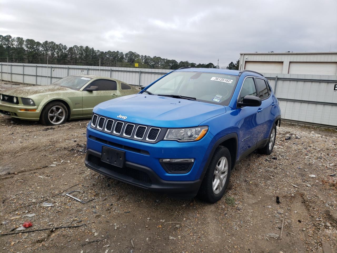 Photo 2 from auction – 2019 JEEP COMPASS SP with VIN 3C4NJCAB6KT649327