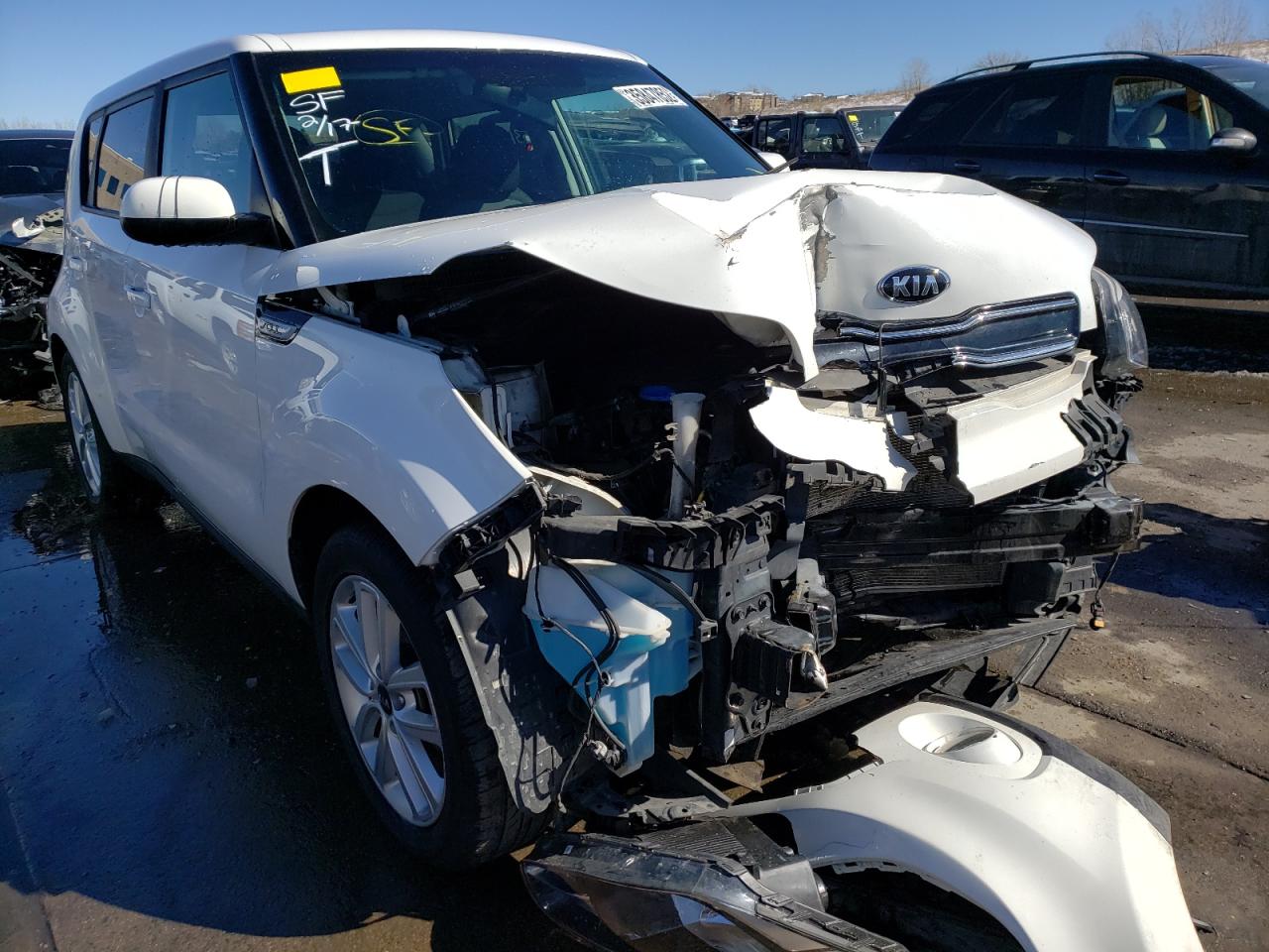 KIA SOUL + 2018 with VIN KNDJP3A56J7533555 - Photo from auction