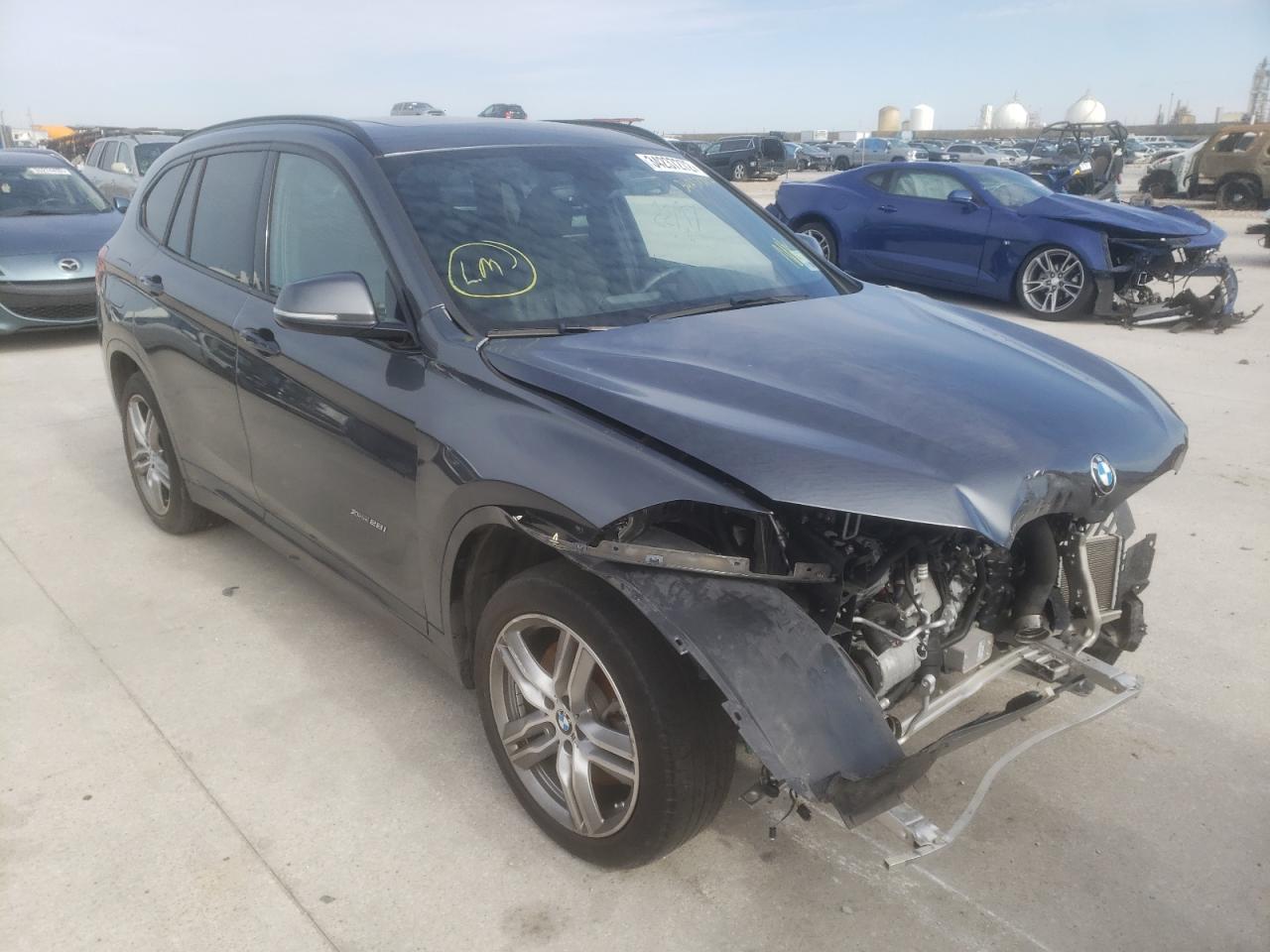 BMW X1 XDRIVE2 2018 with VIN WBXHT3C35J5F93317 - Photo from auction