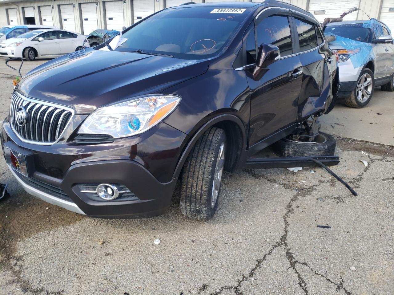 Photo 2 from auction – 2016 BUICK ENCORE with VIN KL4CJGSB3GB707569