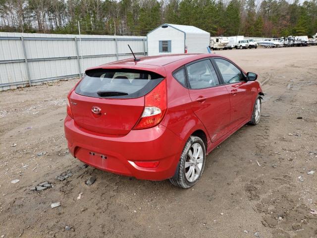 Photo 4 from auction – 2012 HYUNDAI ACCENT GLS with VIN KMHCU5AE7CU026404
