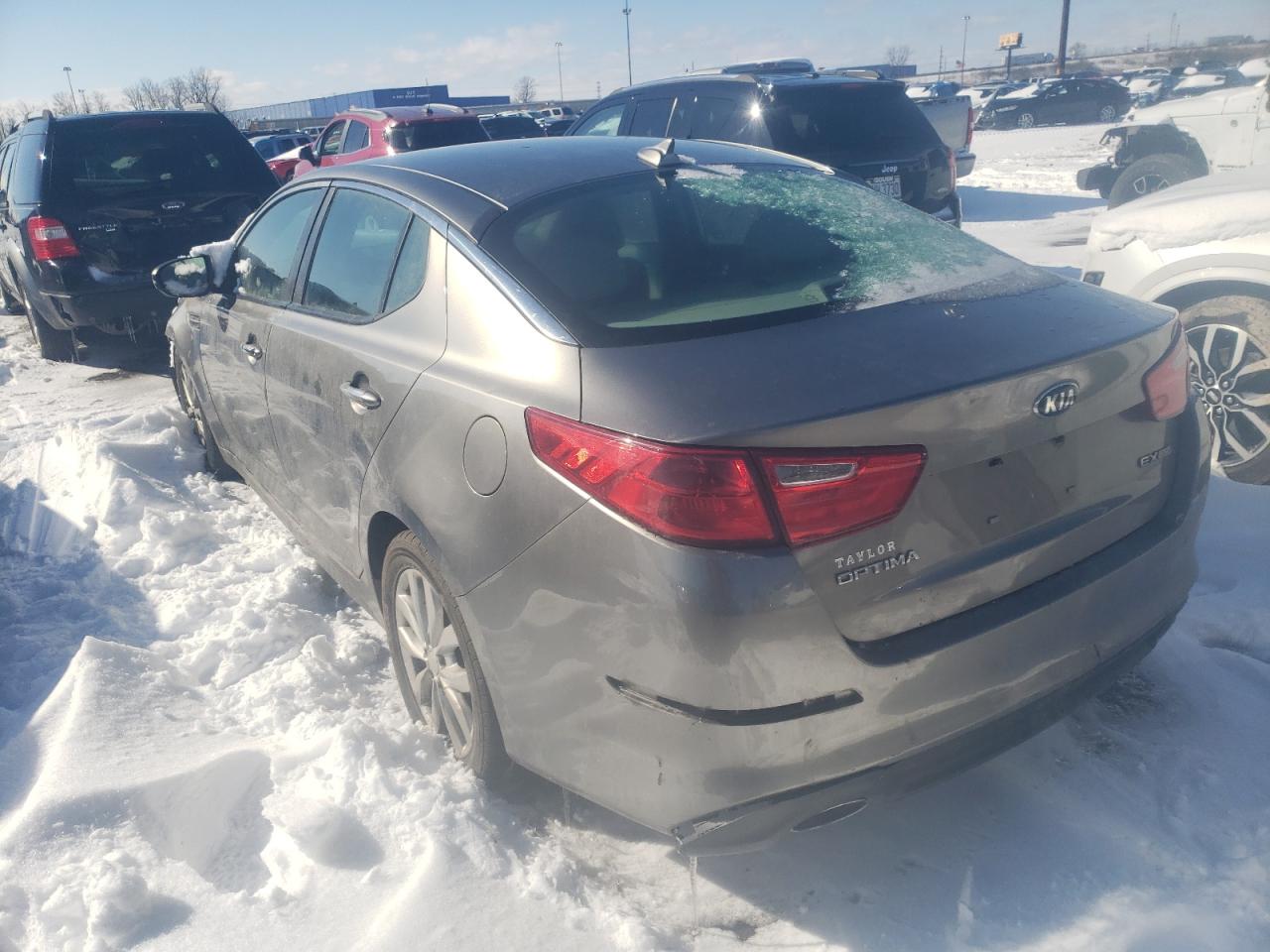 Photo 3 from auction – 2014 KIA OPTIMA EX with VIN 5XXGN4A73EG272390