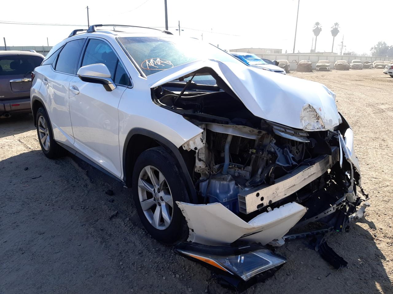 LEXUS RX 350 2016 with VIN 2T2ZZMCA9GC007288 - Photo from auction