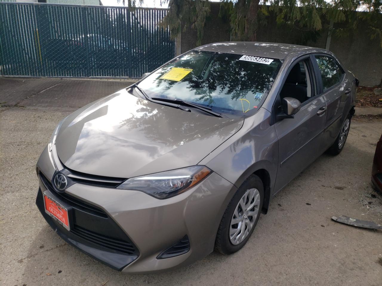 Photo 2 from auction – 2019 TOYOTA COROLLA L with VIN 2T1BURHEXKC170764