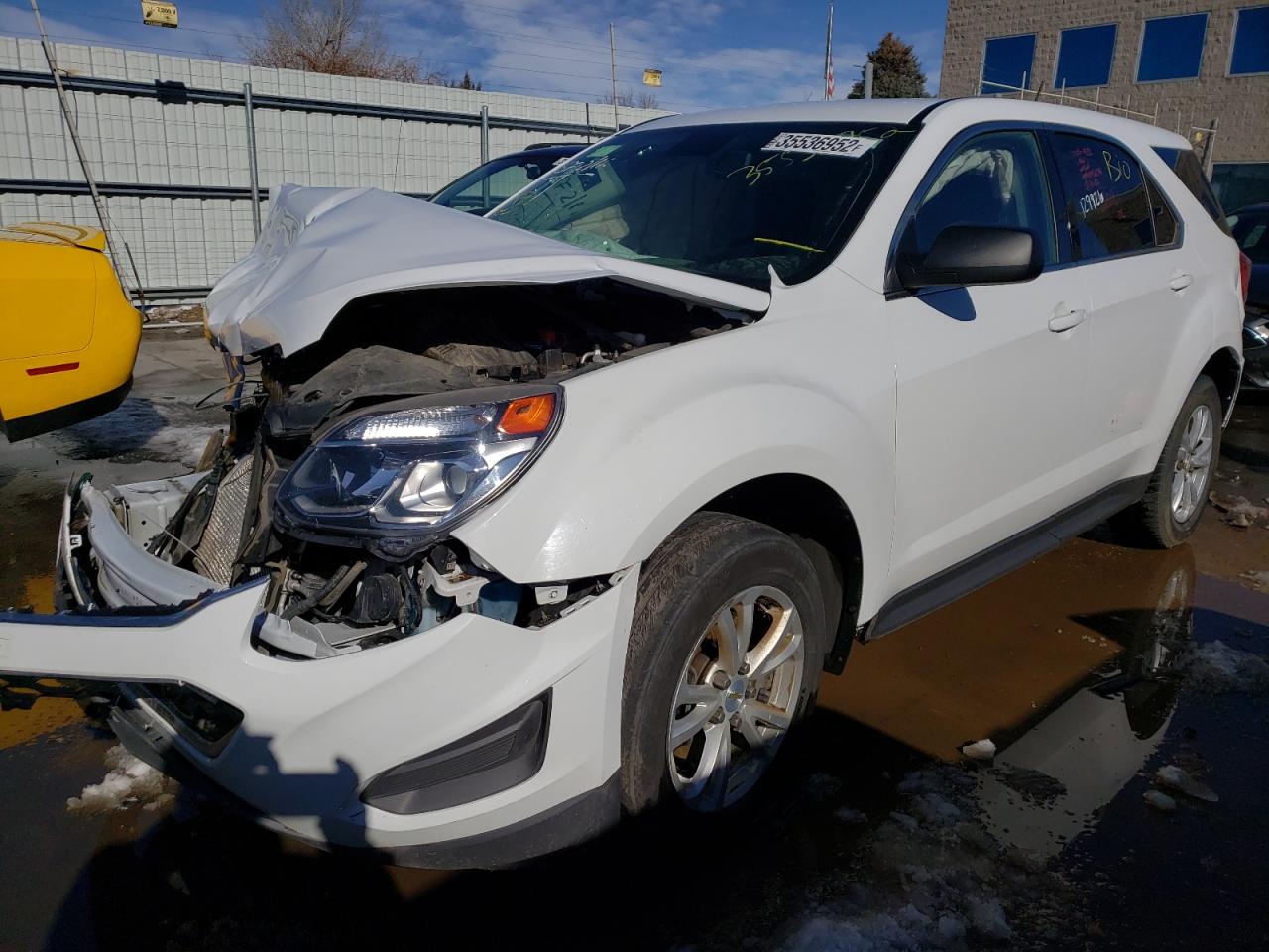 Photo 2 from auction – 2017 CHEVROLET EQUINOX LS with VIN 2GNFLEEK4H6335331