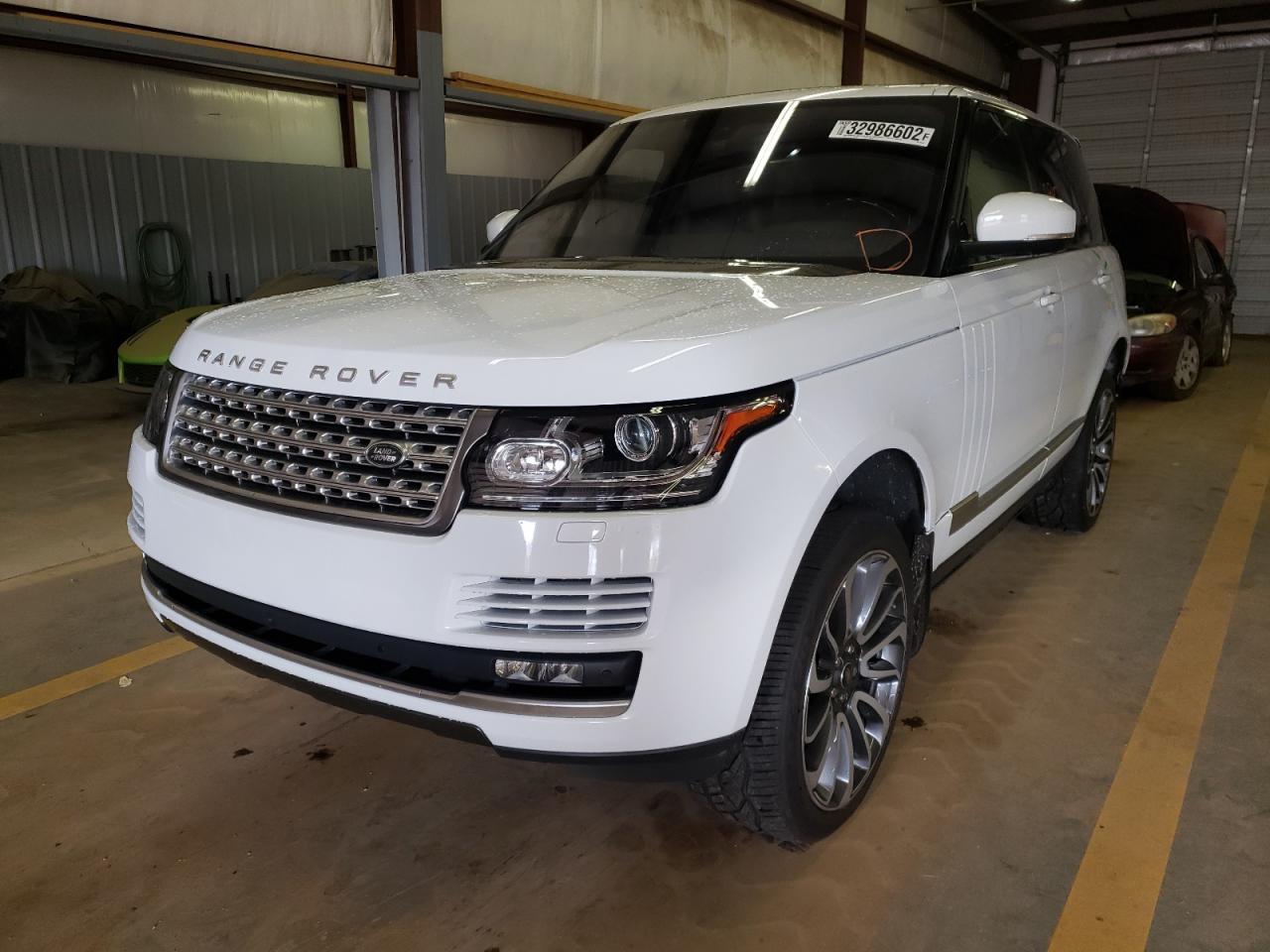 Photo 2 from auction – 2016 LAND ROVER RANGE ROVE with VIN SALGS2EF8GA264615