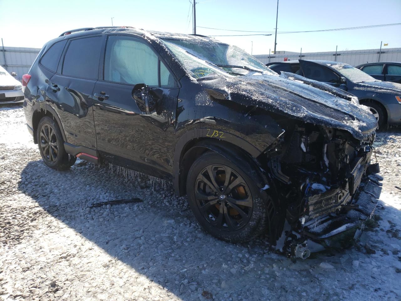 SUBARU FORESTER S 2019 with VIN JF2SKAPC8KH566423 - Photo from auction