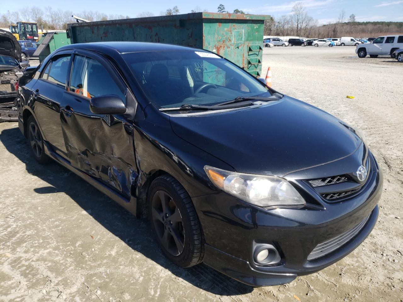 TOYOTA COROLLA S 2012 with VIN 2T1BU4EE7CC760607 - Photo from auction