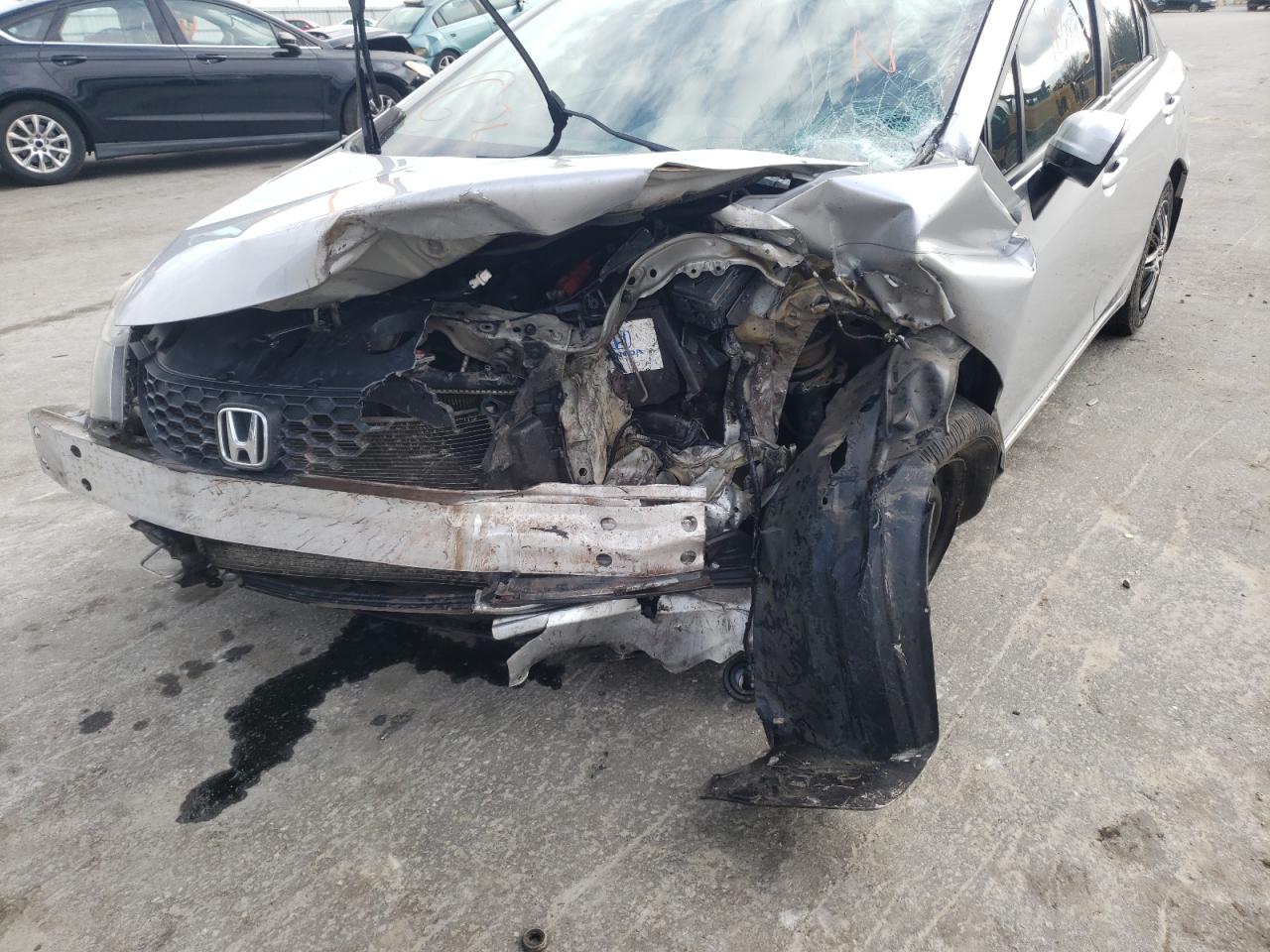 Photo 9 from auction – 2014 HONDA CIVIC LX with VIN 2HGFB2F55EH525546
