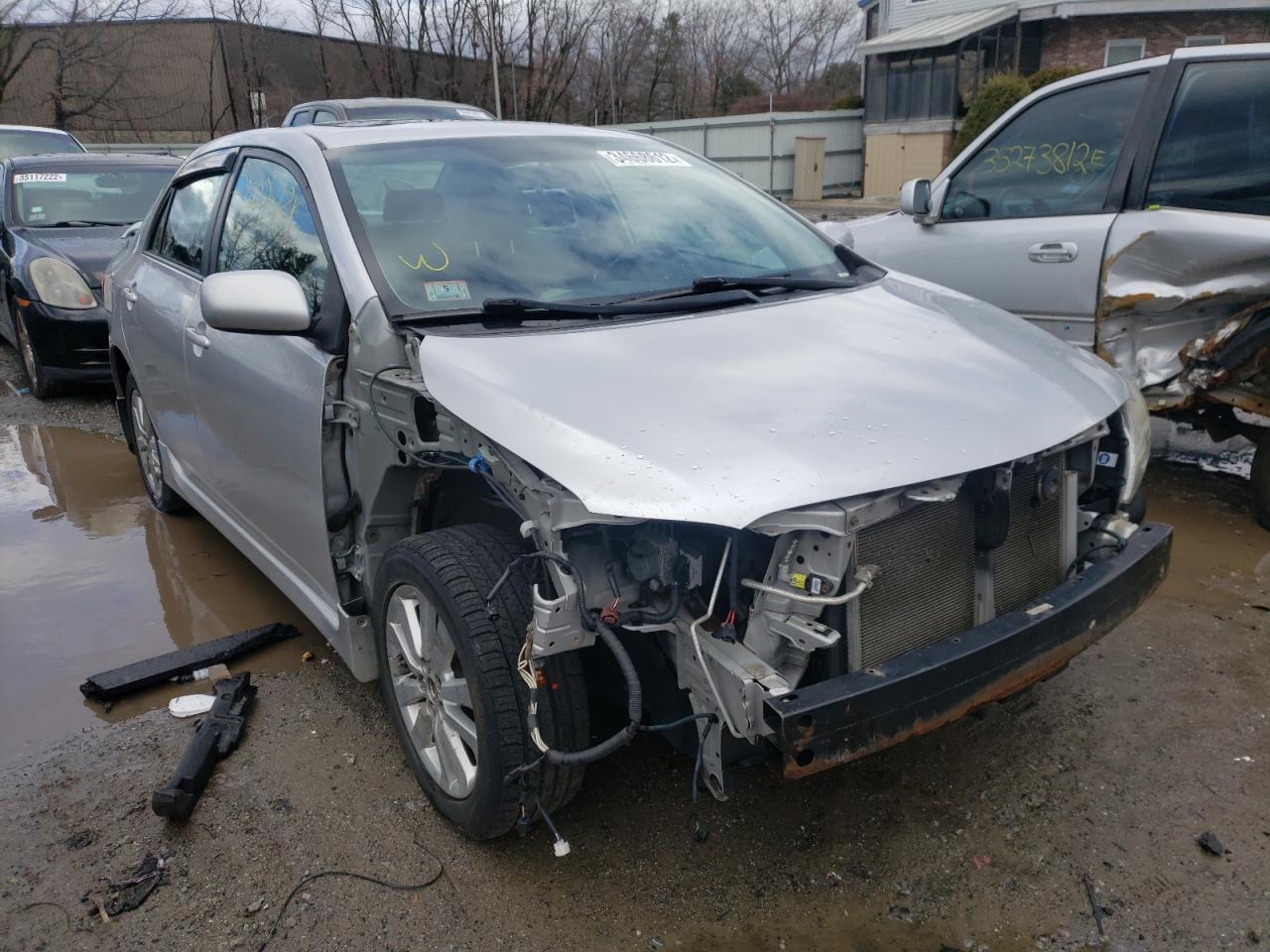 TOYOTA COROLLA BA 2009 with VIN 1NXBU40E99Z062854 - Photo from auction
