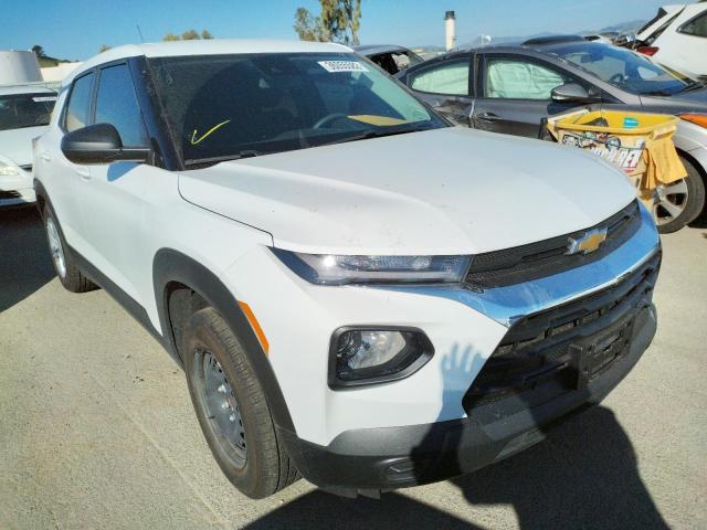 CHEVROLET TRAILBLAZE 2021 with VIN KL79MLS25MB170437 - Photo from auction