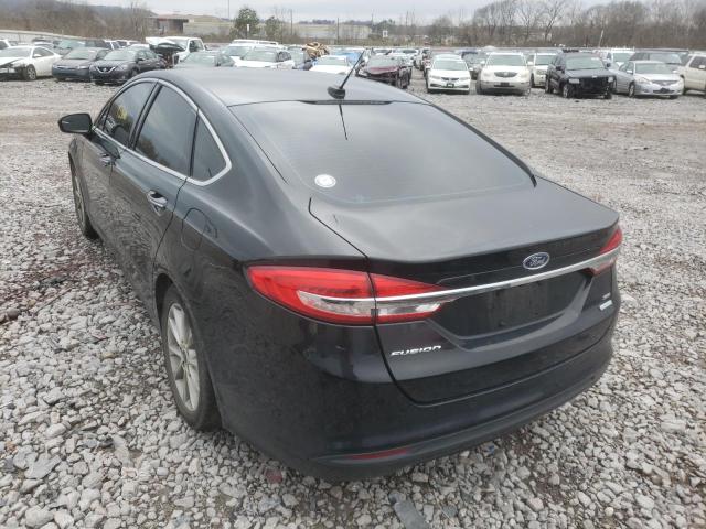 Photo 3 from auction – 2017 FORD FUSION SE with VIN 3FA6P0HD9HR129059