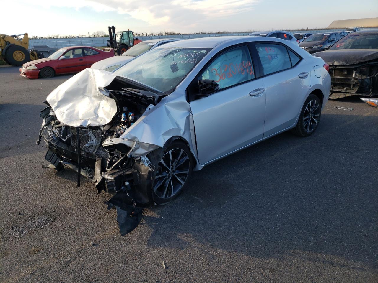 Photo 2 from auction – 2019 TOYOTA COROLLA L with VIN 2T1BURHE3KC191889
