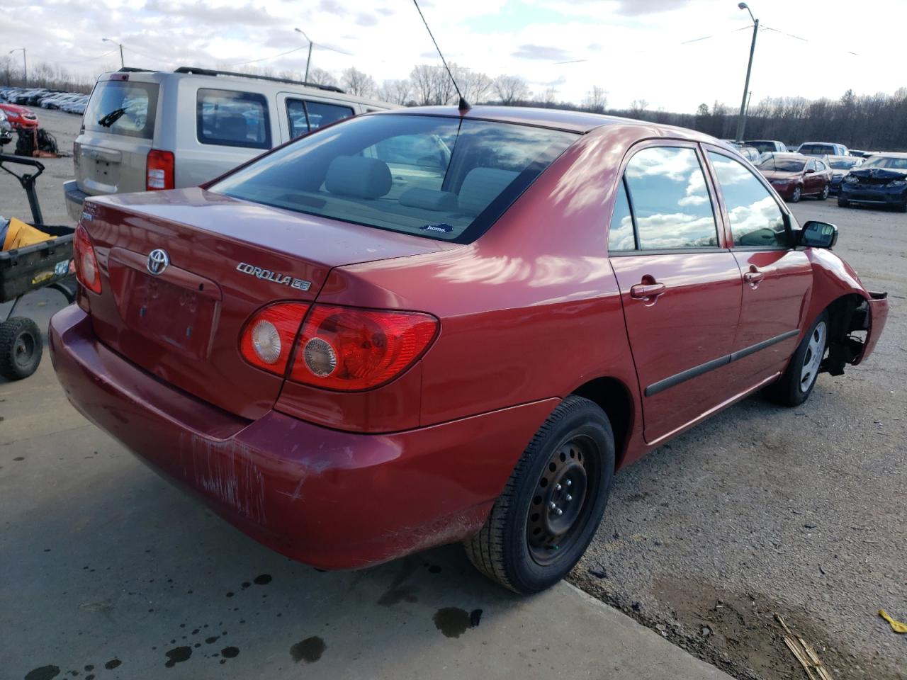 Photo 4 from auction – 2005 TOYOTA COROLLA CE with VIN 2T1BR32E35C342757