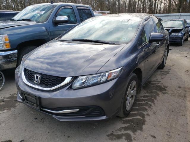 Photo 2 from auction – 2015 HONDA CIVIC LX with VIN 19XFB2F59FE296817