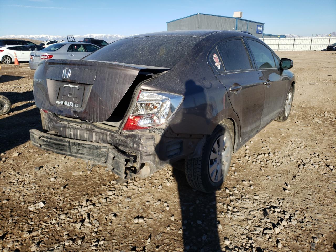 Photo 4 from auction – 2012 HONDA CIVIC LX with VIN 2HGFB2F56CH603023
