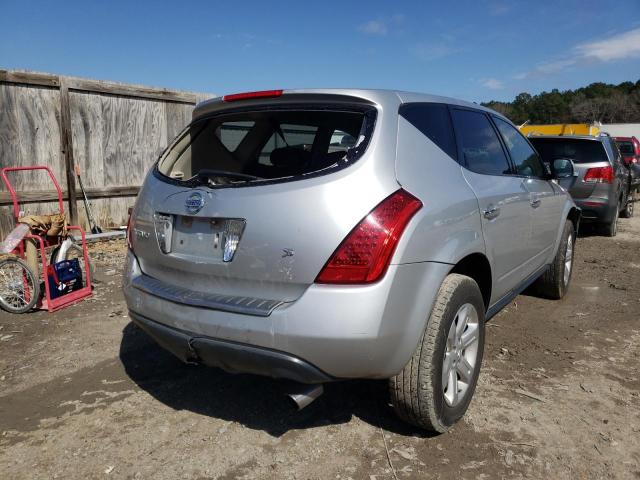 Photo 4 from auction – 2007 NISSAN MURANO SL with VIN JN8AZ08TX7W508609