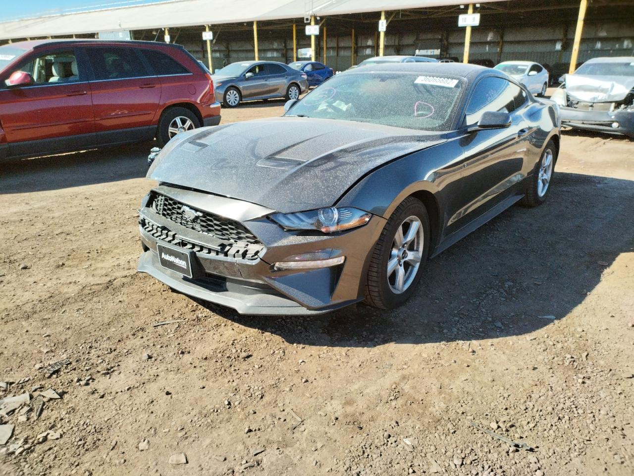 Photo 2 from auction – 2018 FORD MUSTANG with VIN 1FA6P8TH6J5176504