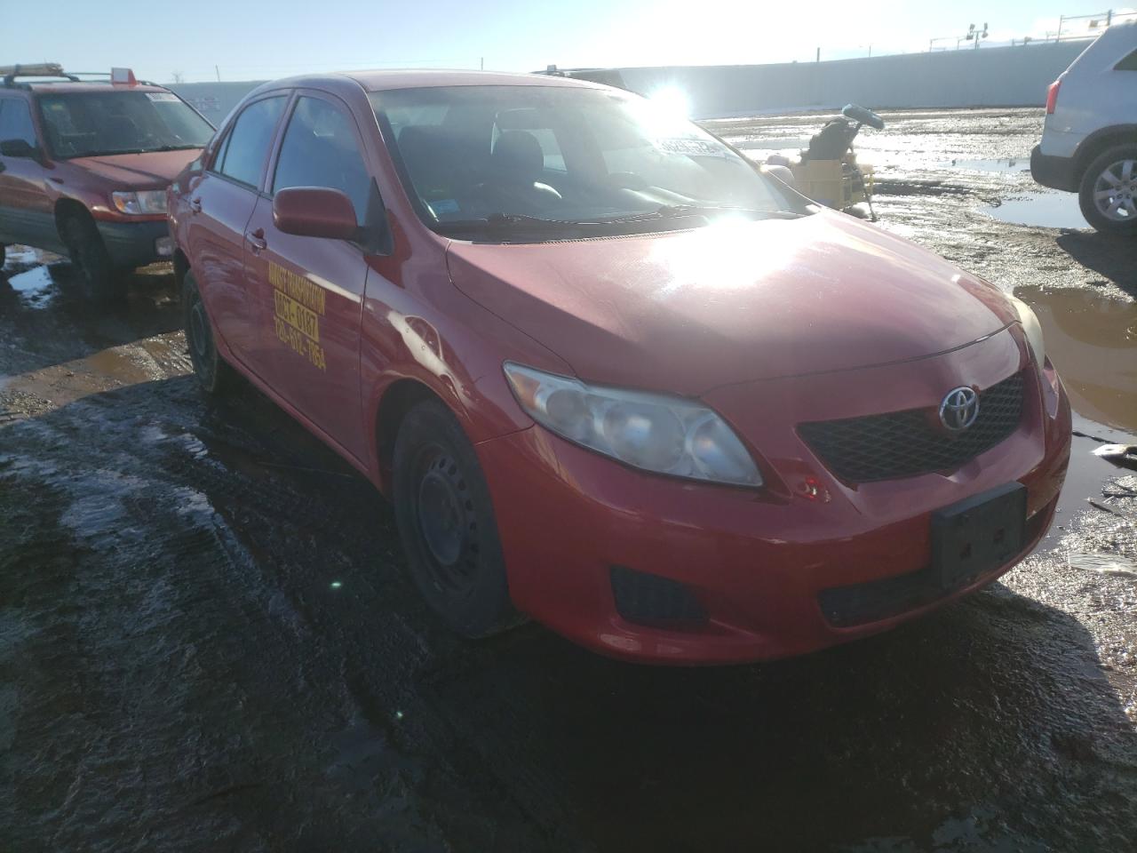 TOYOTA COROLLA BA 2010 with VIN 1NXBU4EE3AZ322629 - Photo from auction