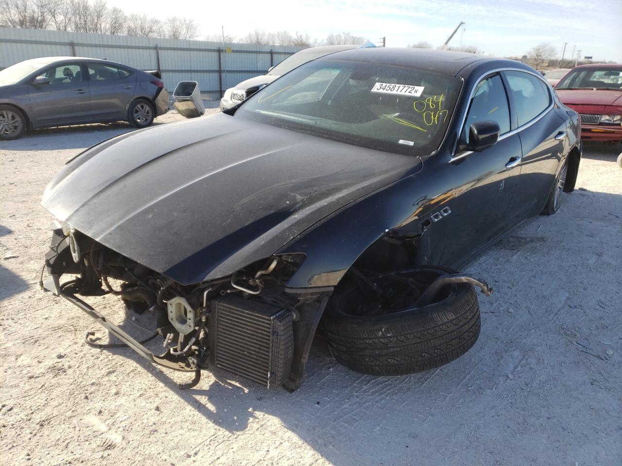 Photo 2 from auction – 2014 MASERATI QUATTROPOR with VIN ZAM56RRA2E1084047