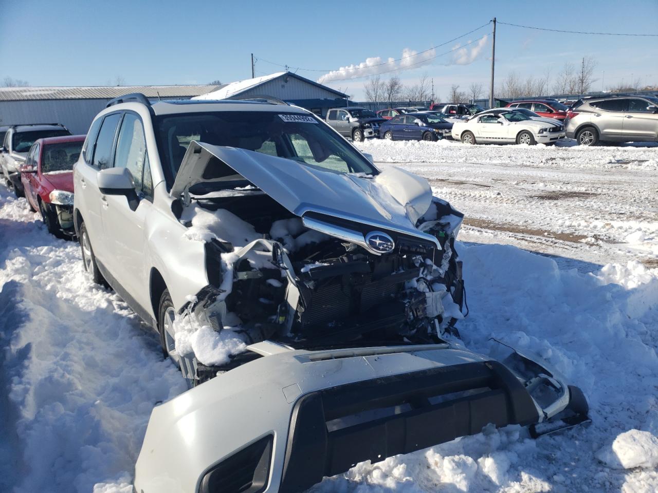 SUBARU FORESTER 2 2015 with VIN JF2SJADCXFH487221 - Photo from auction