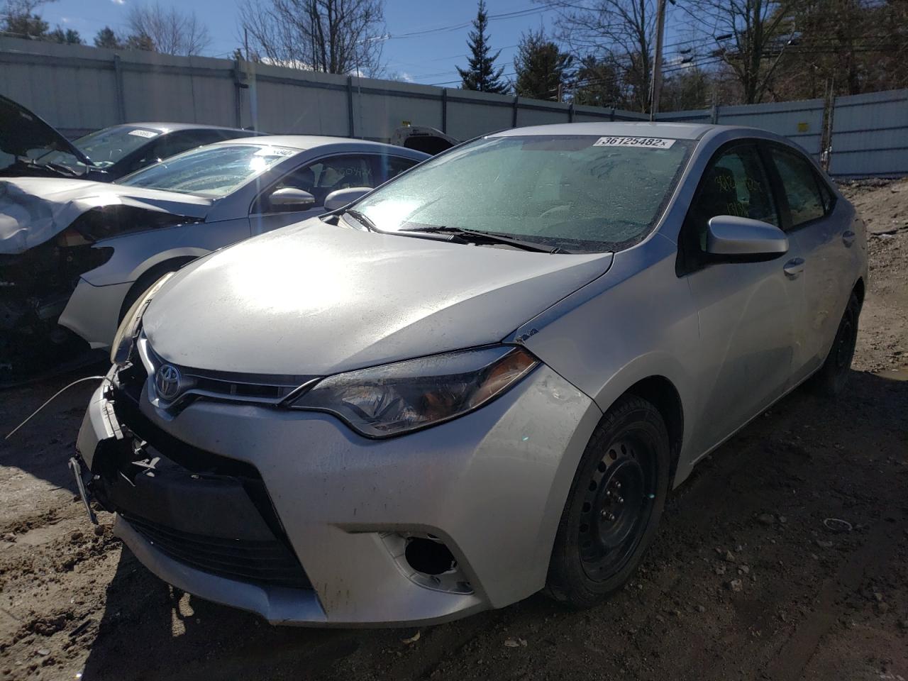 Photo 2 from auction – 2014 TOYOTA COROLLA L with VIN 5YFBURHE9EP062995