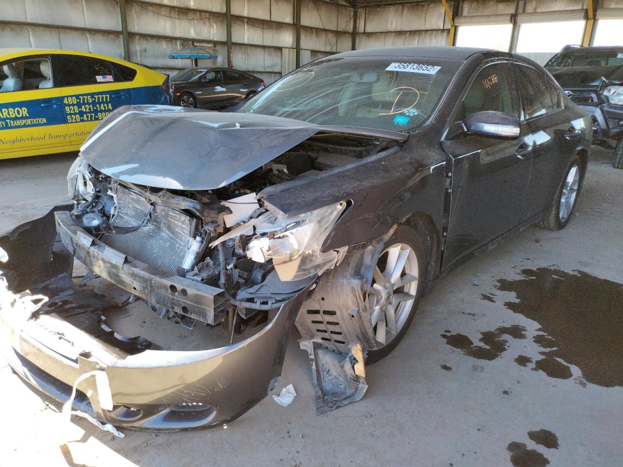 Photo 2 from auction – 2011 NISSAN MAXIMA S with VIN 1N4AA5AP8BC811790