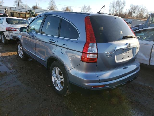 Photo 3 from auction – 2011 HONDA CR-V EXL with VIN 5J6RE4H71BL038592