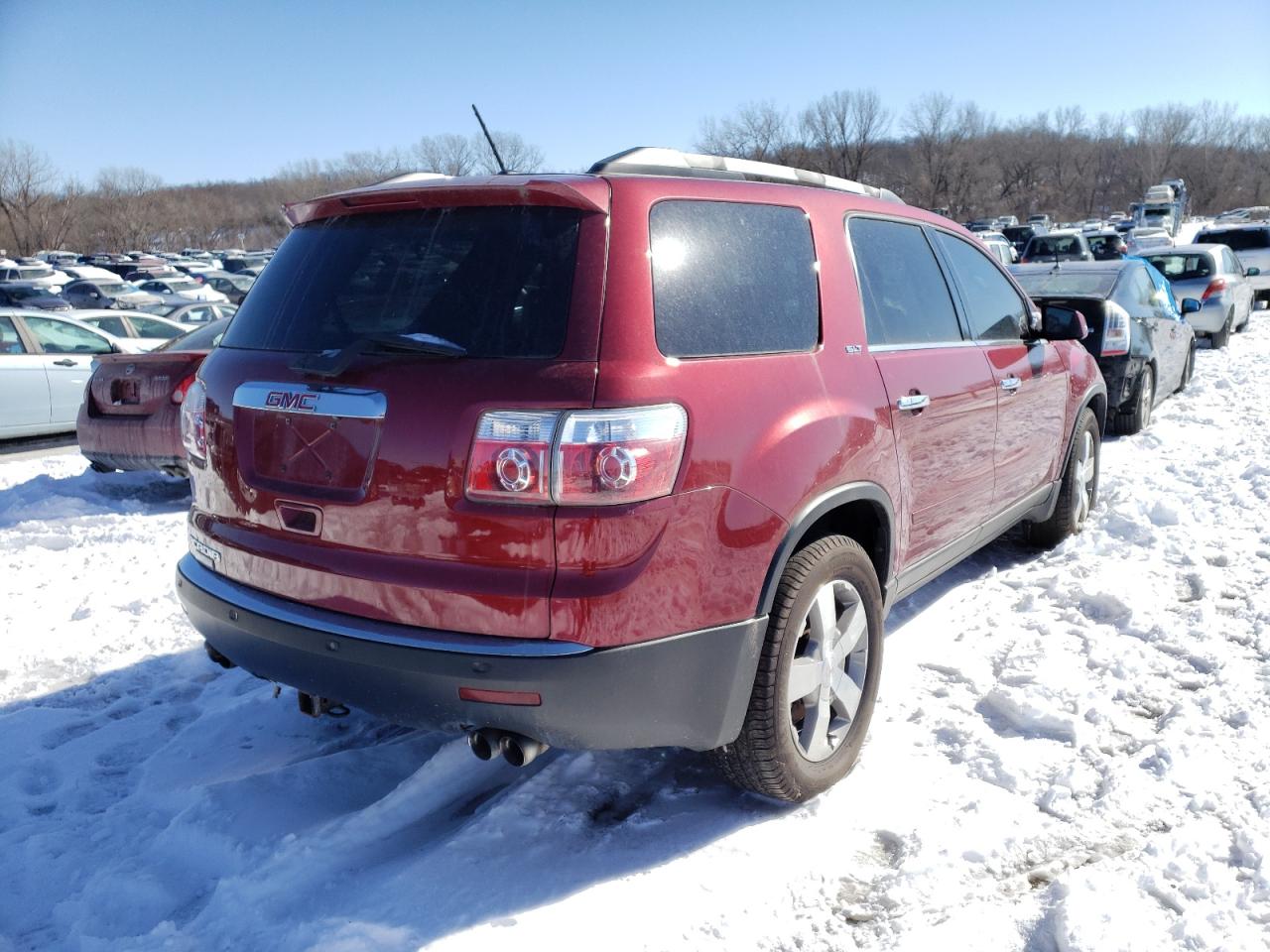 Photo 4 from auction – 2010 GMC ACADIA SLT with VIN 1GKLRMED2AJ104561
