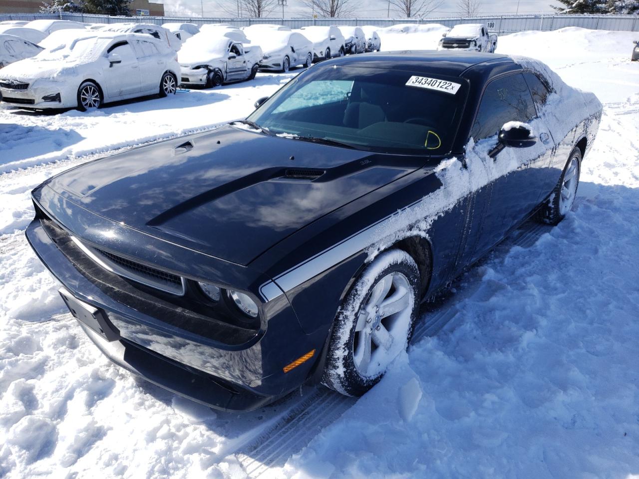 Photo 2 from auction – 2014 DODGE CHALLENGER with VIN 2C3CDYAG8EH253375