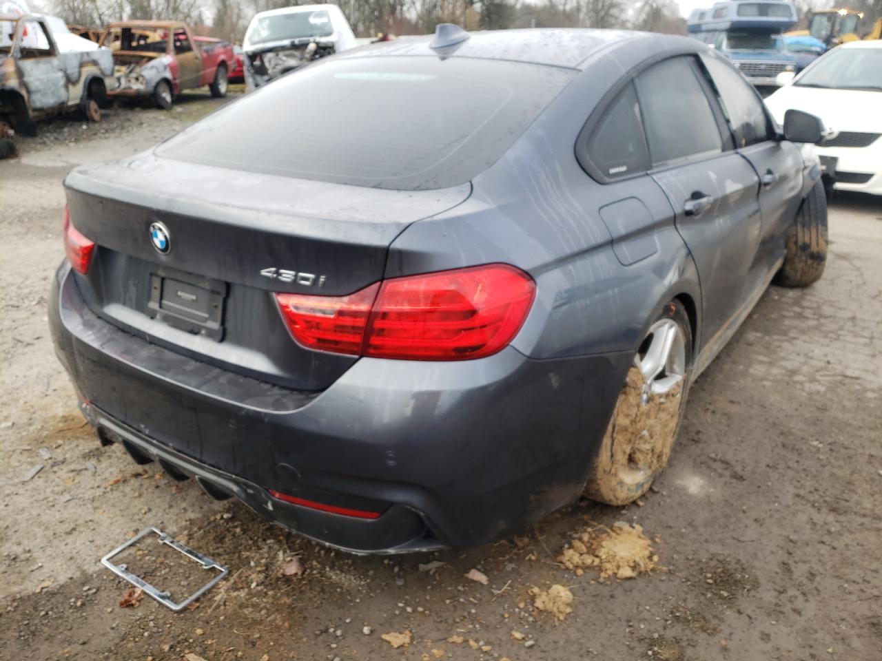 Photo 4 from auction – 2017 BMW 430I GRAN with VIN WBA4F7C56HG787102