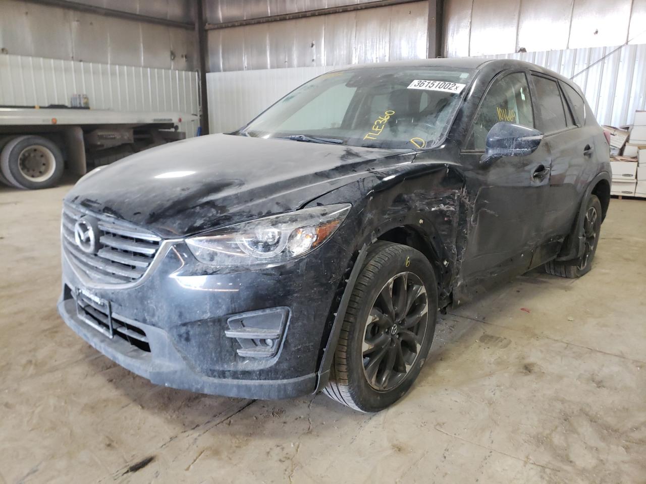 Photo 2 from auction – 2016 MAZDA CX-5 GT with VIN JM3KE4DY3G0798089