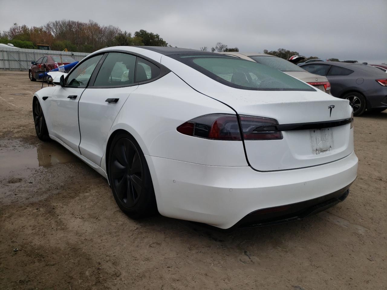 Photo 3 from auction – 2021 TESLA MODEL S with VIN 5YJSA1E53MF440558