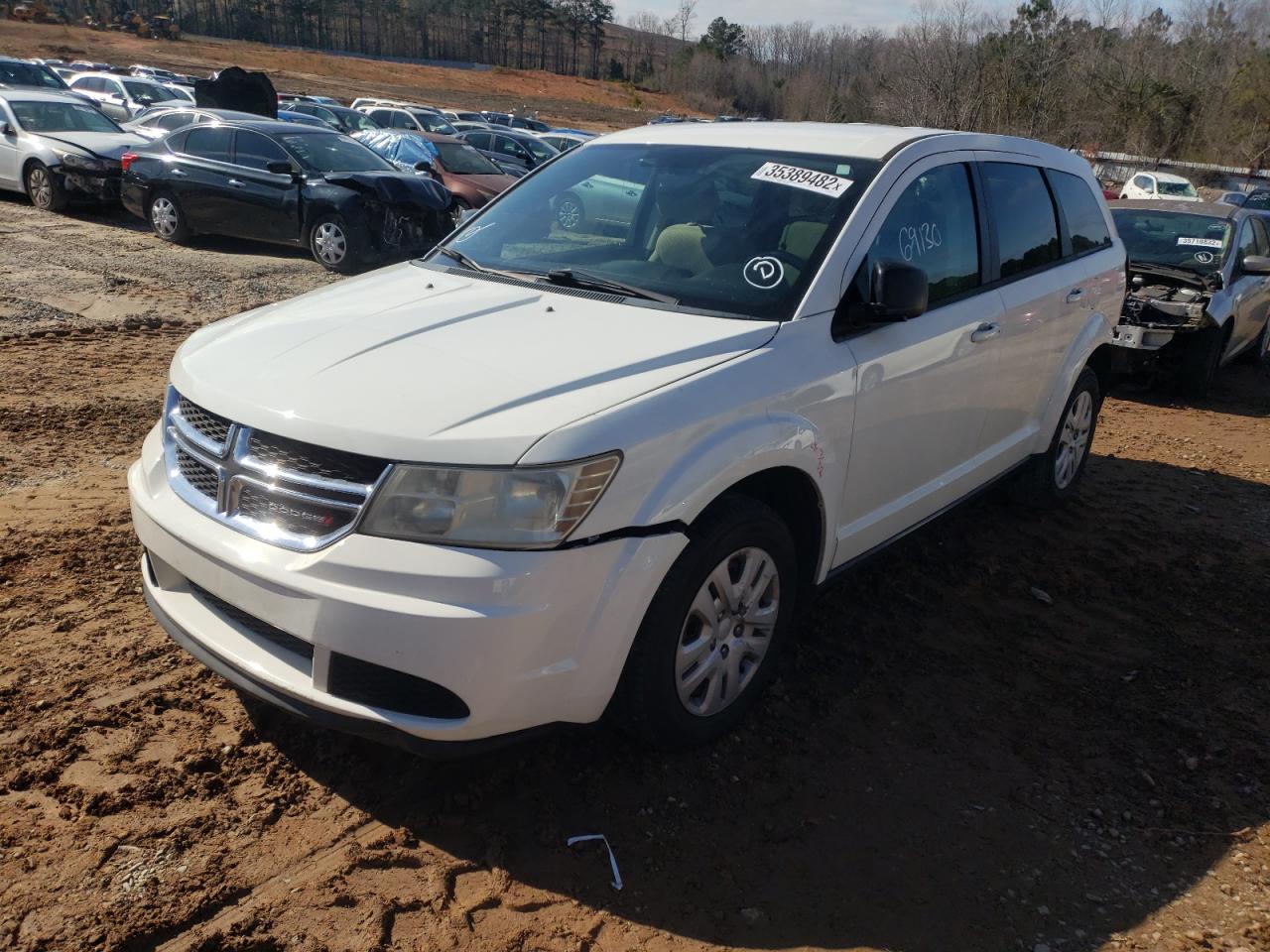 Photo 2 from auction – 2015 DODGE JOURNEY SE with VIN 3C4PDCAB1FT699736