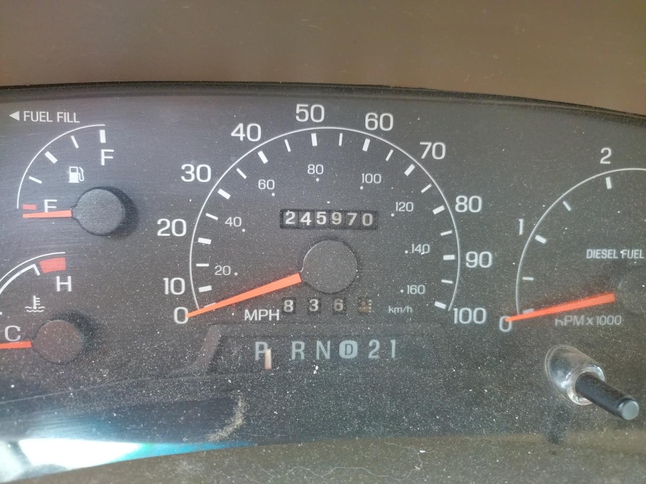 Photo 8 from auction – 2001 FORD EXCURSION with VIN 1FMNU42FX1EB10234