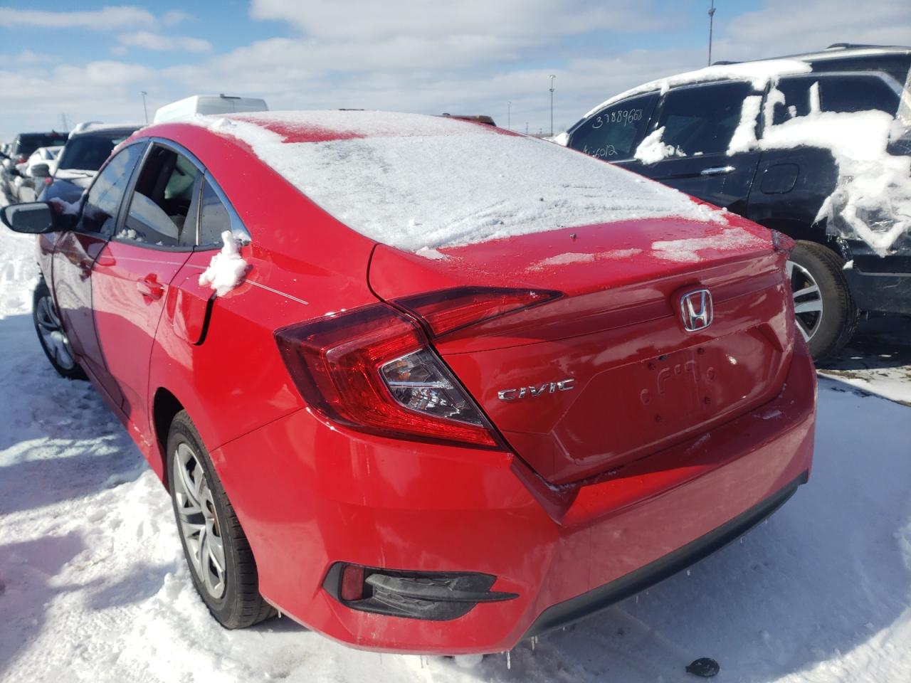 Photo 3 from auction – 2016 HONDA CIVIC LX with VIN 2HGFC2F52GH564790