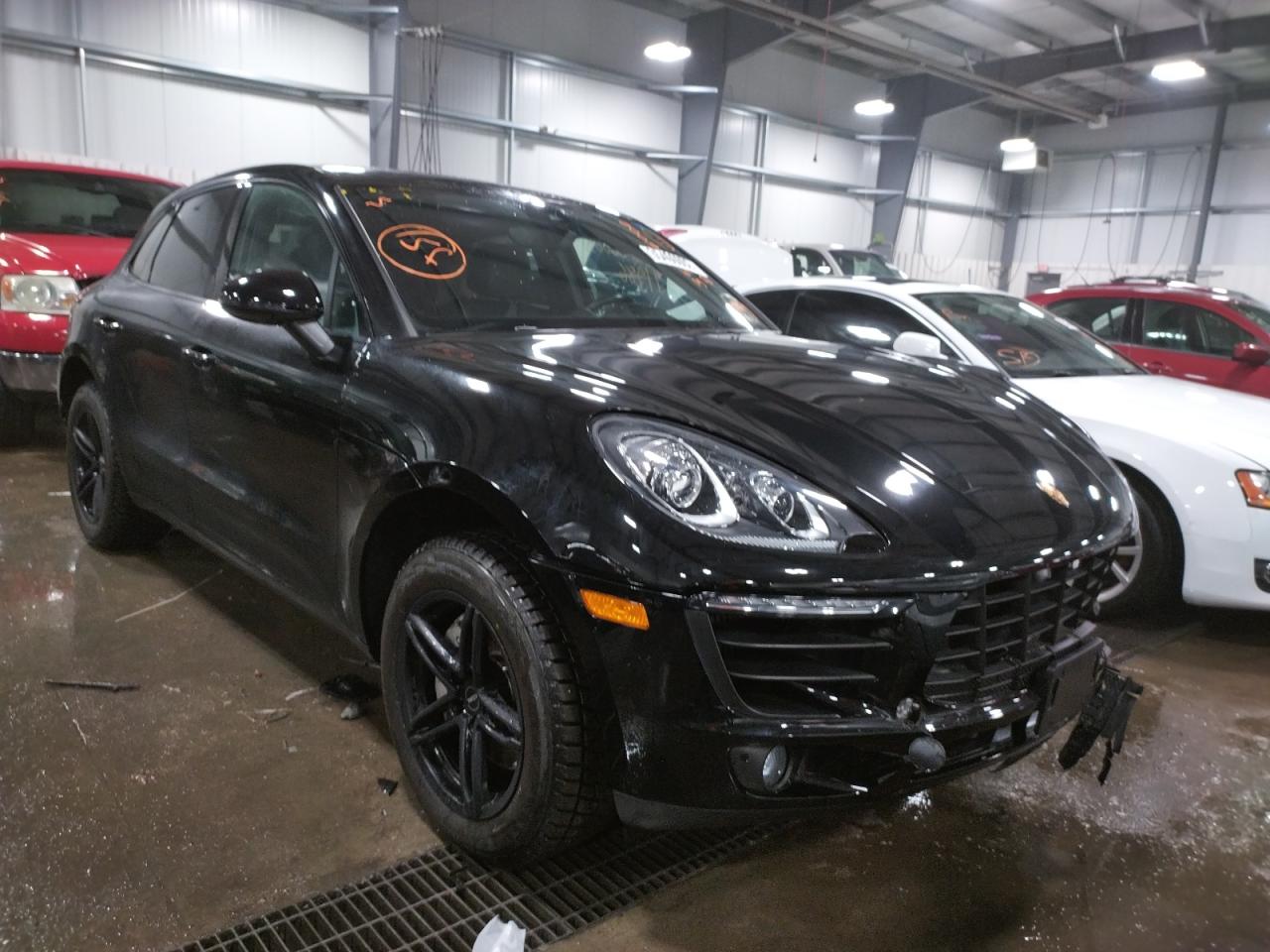 PORSCHE MACAN S 2018 with VIN WP1AB2A56JLB40167 - Photo from auction