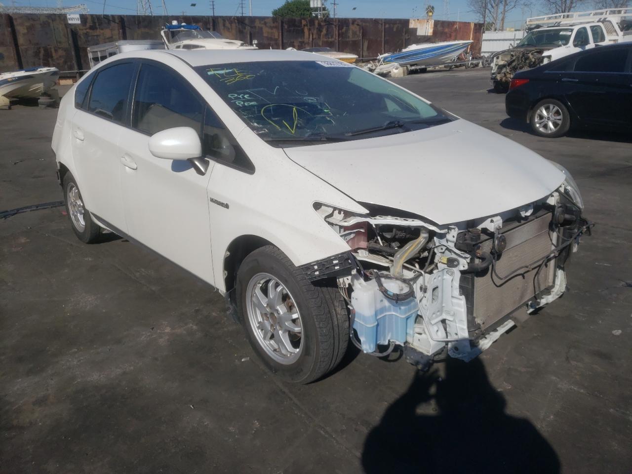 TOYOTA PRIUS 2011 with VIN JTDKN3DU8B0299474 - Photo from auction