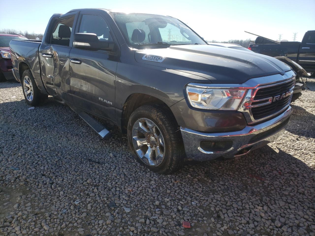 RAM 1500 BIG H 2019 with VIN 1C6SRFFT7KN539280 - Photo from auction