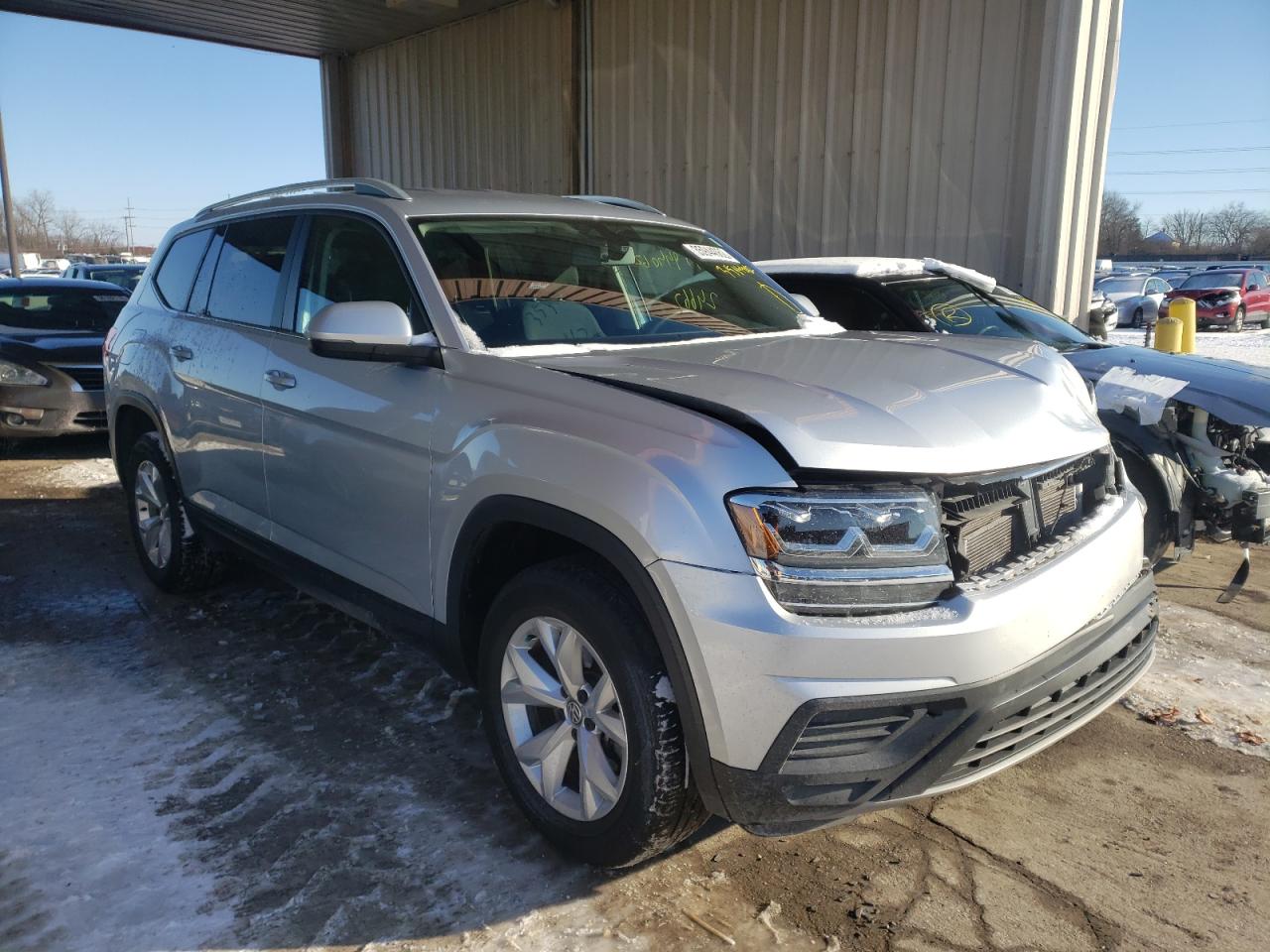 VOLKSWAGEN ATLAS S 2019 with VIN 1V2GR2CA4KC579191 - Photo from auction