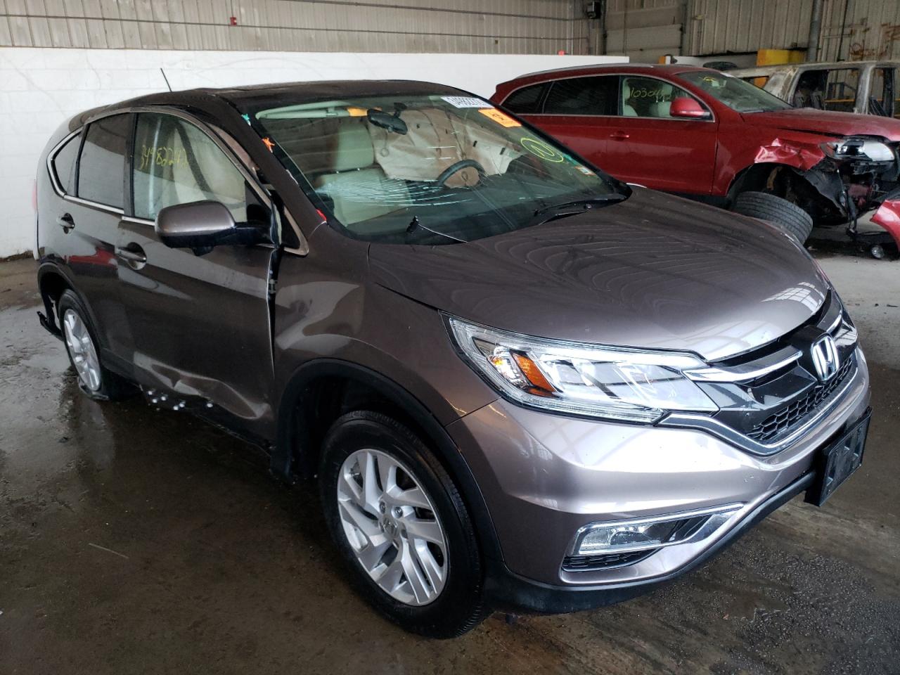 HONDA CR-V EX 2016 with VIN 2HKRM4H58GH698258 - Photo from auction