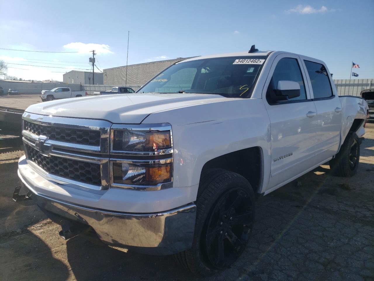 Photo 2 from auction – 2015 CHEVROLET SILVERADO with VIN 3GCPCREH2FG333068