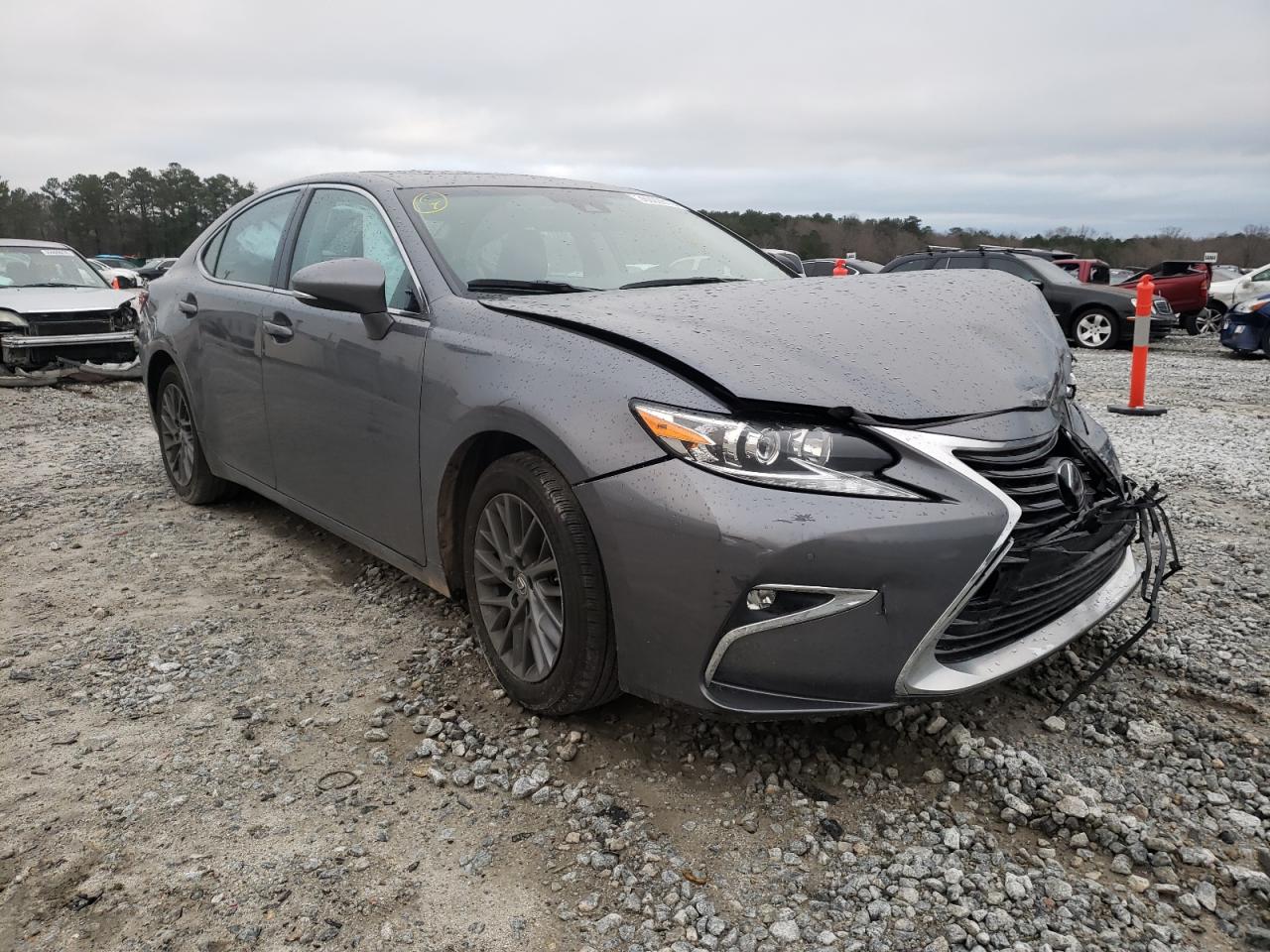 LEXUS ES 350 2018 with VIN 58ABK1GG8JU106657 - Photo from auction