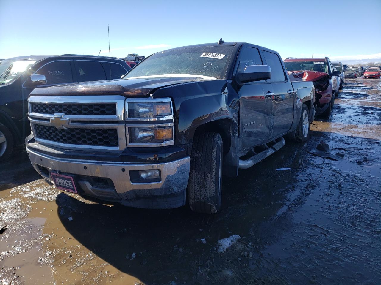 Photo 2 from auction – 2014 CHEVROLET SILVERADO with VIN 3GCUKREC2EG243587