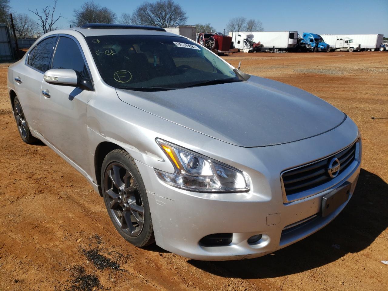 NISSAN MAXIMA S 2014 with VIN 1N4AA5AP4EC472126 - Photo from auction