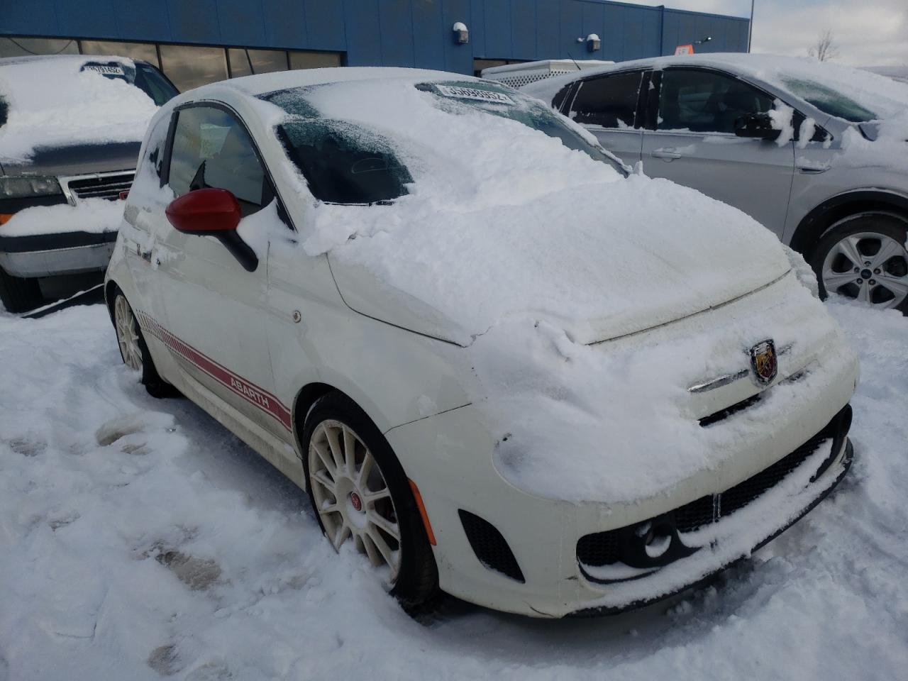 FIAT 500 ABARTH 2012 with VIN 3C3CFFFH1CT337218 - Photo from auction